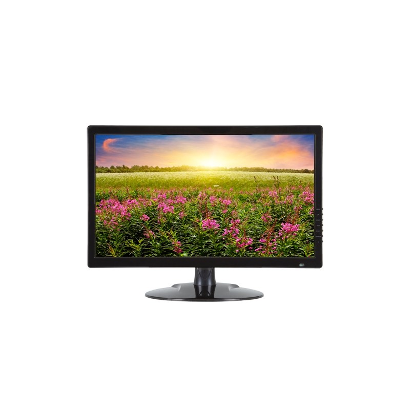 SAFIRE LED Monitor 24" 4N1 - Designed for 24/7 video surveillance - HDMI, VGA, BNC and audio - Resolution 1920x1080 - Noise