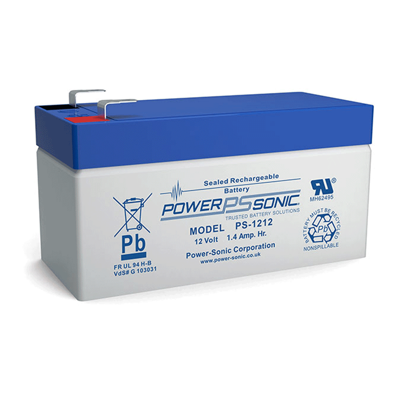 PowerSonic | 12V 1,2 AH - Akku, VdS