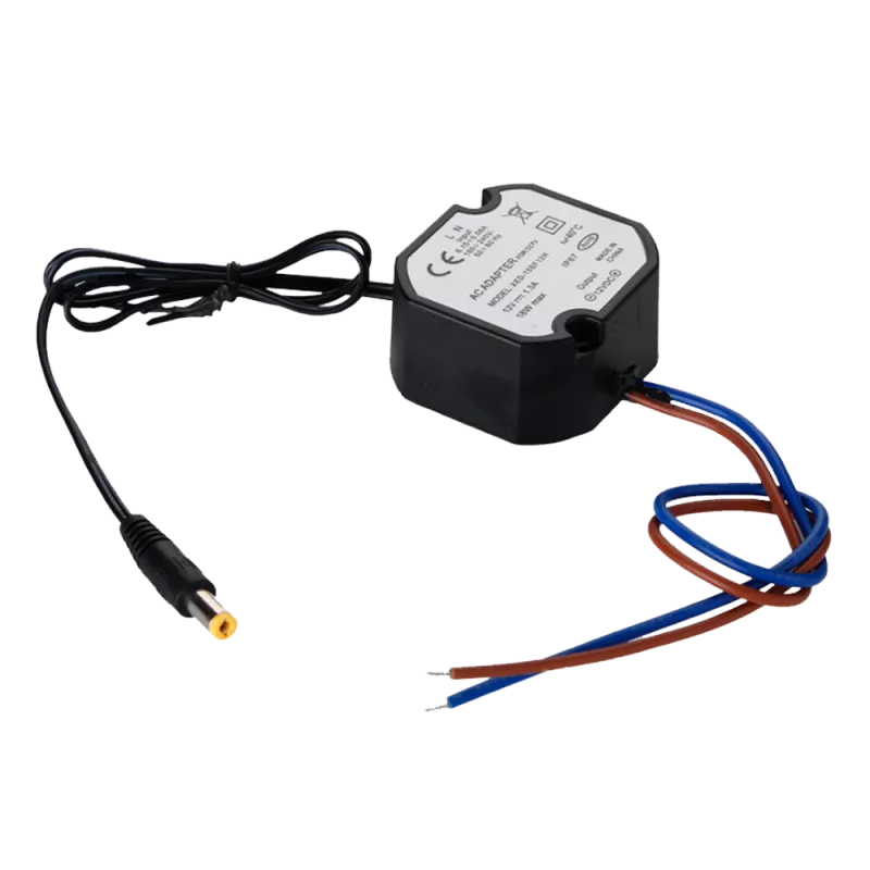 Einbaunetzteil für Schalterd. 12V/1A - 50x48x25mm IP67