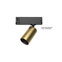 Synergy 21 LED Track-Serie für Stromschiene VLF-Serie Wechselgehäuse brushed gold - 240547 - 1