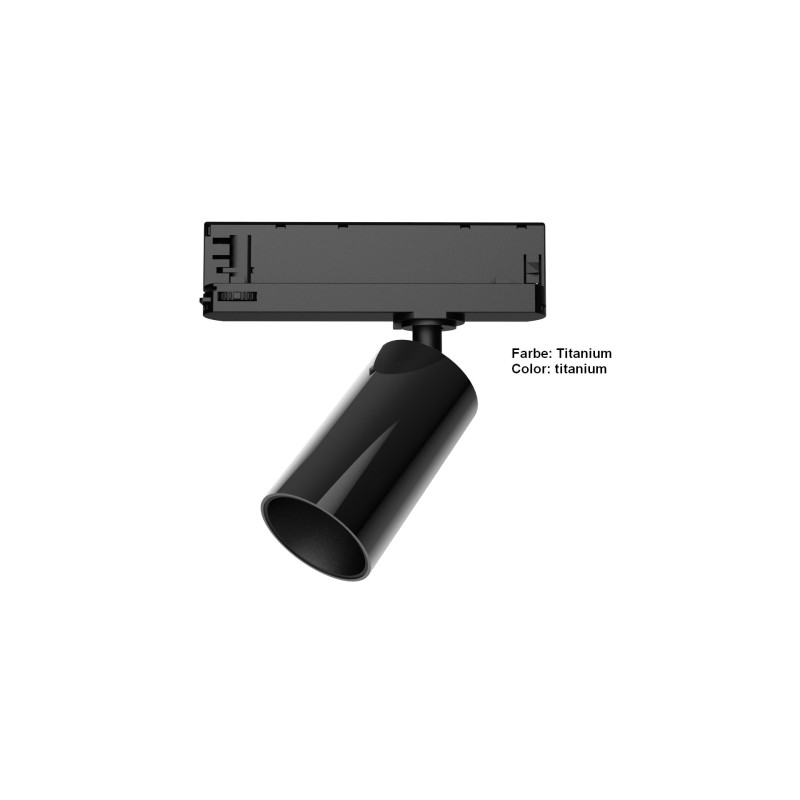 Synergy 21 LED Track-Serie für Stromschiene VLF-Serie Wechselgehäuse electroplated titanium - 240549 - 1