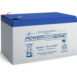 Power Sonic - Wartungsfreier Akku - 12V / 12Ah - VdS