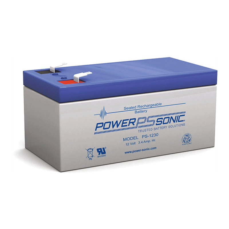 Power Sonic - Wartungsfreier Akku - 12V / 3,4Ah - VdS