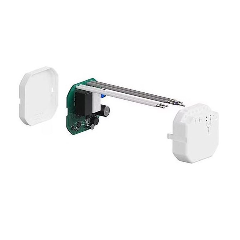 Satel BeWave radio control, 868 MHz, flush-mounted, white