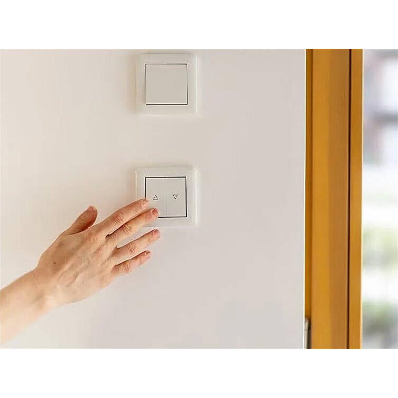 Satel BeWave radio control, 868 MHz, flush-mounted, white