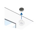 Optex PIR-Bewegungsmelder, Vorhang, 6 x 1/6 x 4,5 m, weiss, Unterputz