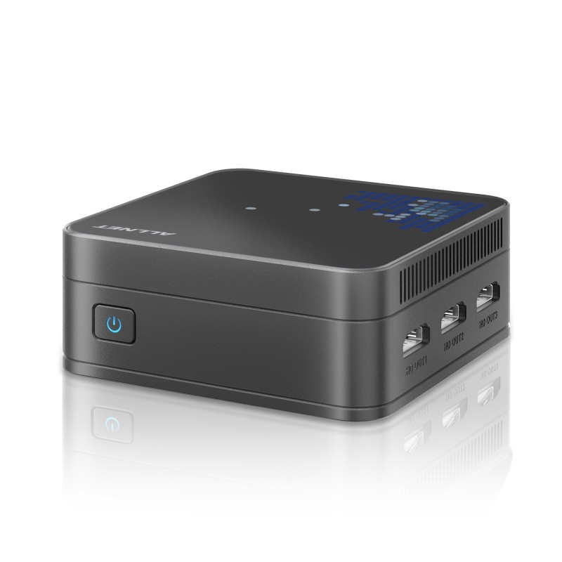 ALLNET Mini PC Tiny-N100 12GB Ram, 512GB SSD, Wifi 6, 3x USB 3.0 - 240873 - 2
