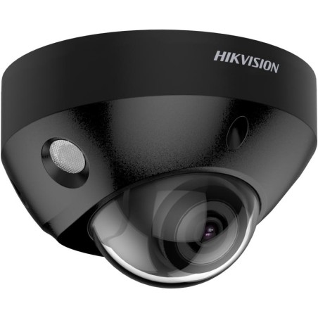 8 Megapixel Mini Dome Kamera mit AcuSense, Mik und Fixobjektiv 2.8mm, Schwarz - 311318147 - 1