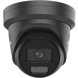 HikVision | 4 Megapixel Smart Hybrid Light Turret Kamera | 2.8mm | 2 Mik + Blitzlicht | black | DS-2CD2347G3-LIS2UY/SL(2.8mm)/BL
