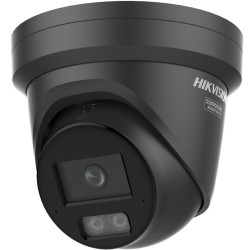 HikVision | 4 Megapixel Smart Hybrid Light Turret Kamera | 2.8mm | 2 Mikrofone | black | DS-2CD2347G3-LI2UY(2.8mm)(BLACK) - 3113