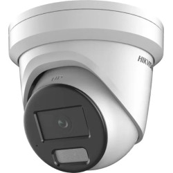 HikVision | 4 Megapixel Smart Hybrid Light Turret Kamera mit Fixobjektiv 4mm | Mit Mikrofon | DS-2CD2347G2H-LIU(4mm)(eF) - 31132