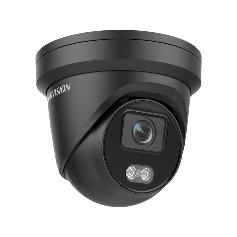4 Megapixel Turret Netzwerk Kamera mit Fixobjektiv 2.8mm,ColorVu Mik, in schwarz - 311316463 - 1