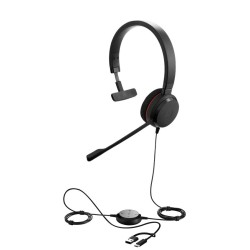 Jabra Evolve 20 SE Mono UC,USB C/A Adapt,Leather - 239875 - 1