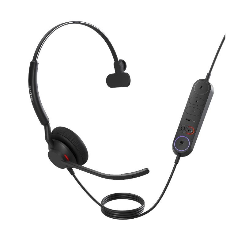 Jabra Engage 40 Inline Link, Mono, USB-C/A, MS - 241519 - 1