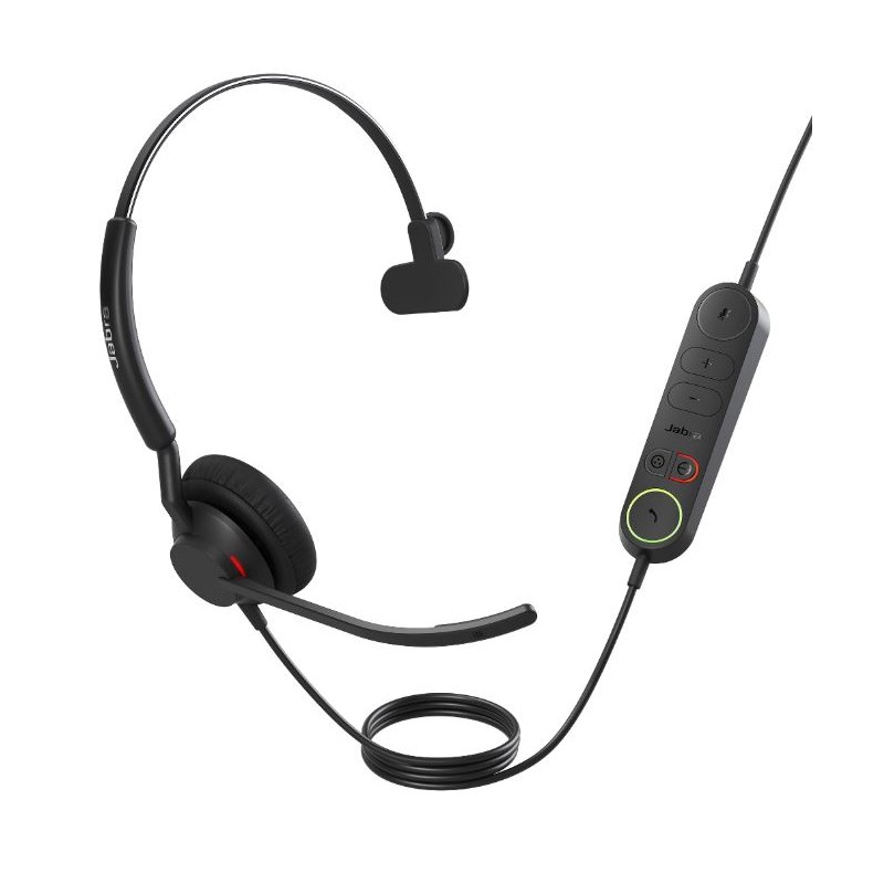 Jabra Engage 40 Inline Link, Mono, USB-C/A UC - 241520 - 1