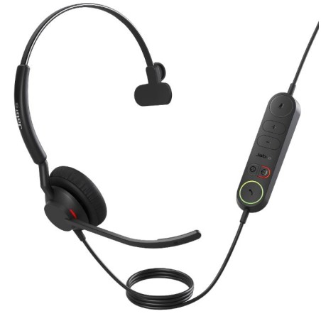 Jabra Engage 40 Inline Link, Mono, USB-C/A UC - 241520 - 1