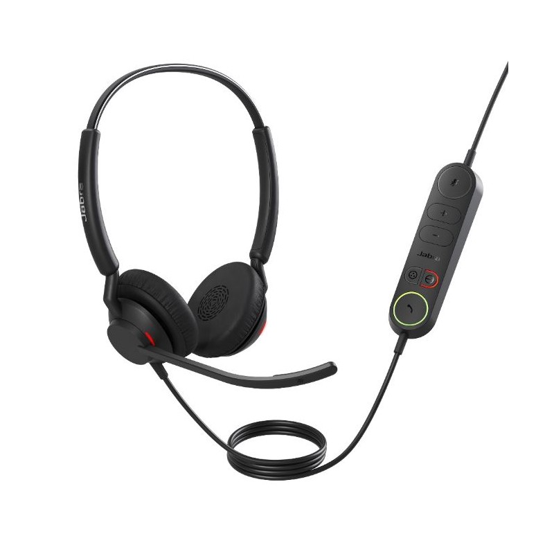 Jabra Engage 40 Inline Link, Stereo, USB-C/A UC - 241522 - 1