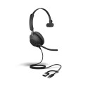 Jabra Evolve2 40 SE USB C/A, MS Mono - 244074 - 1