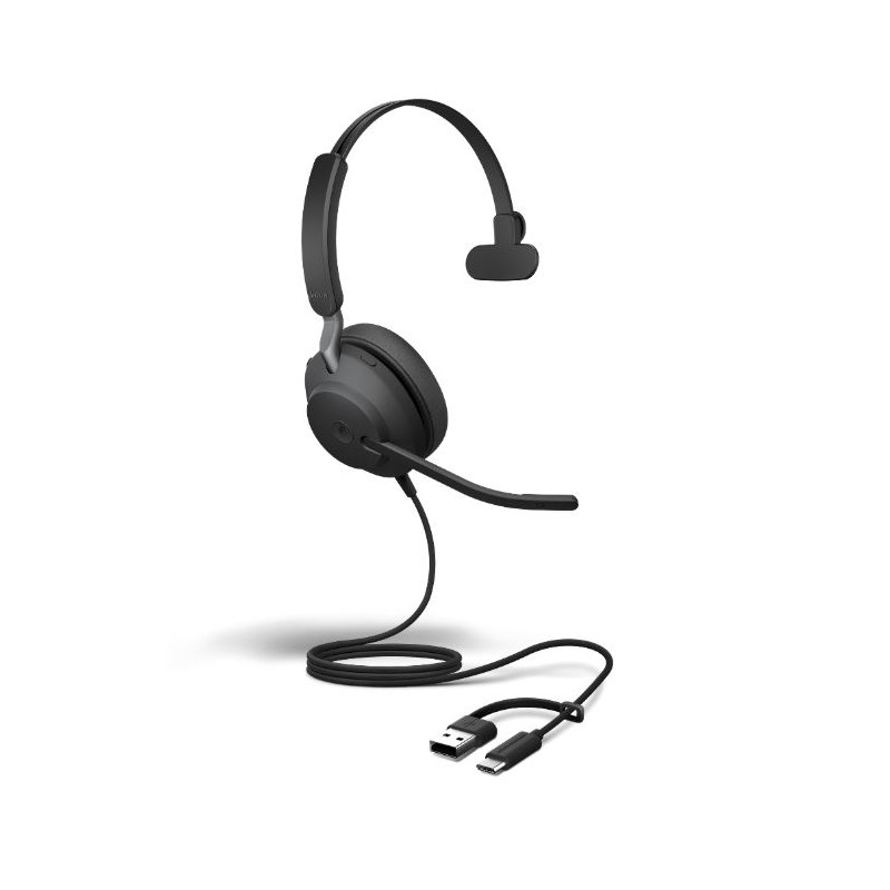 Jabra Evolve2 40 SE USB C/A, MS Mono - 244074 - 1