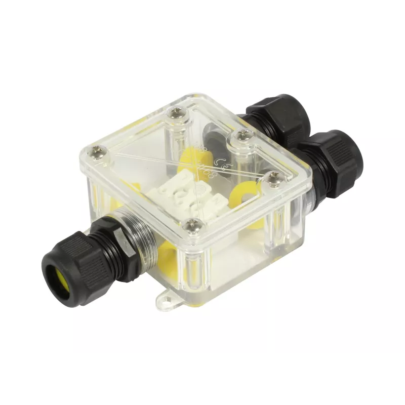 Synergy 21 - Wasserdichte Verbinder Box 3 Ports transparent - 148729 - 3