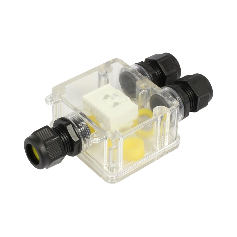 Synergy 21 - Wasserdichte Verbinder Box 3 Ports transparent - 148729 - 4