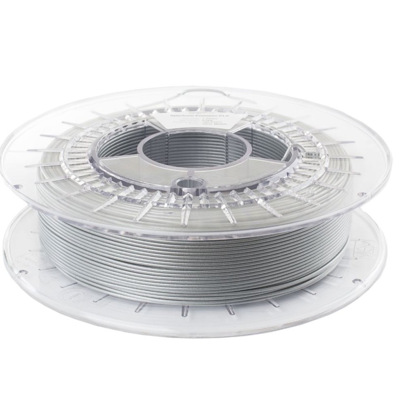 Spectrum 3D Filament / PLA Glitter / 1,75mm / Silver Metallic / Silber Glitzer / 0,5kg - 167494 - 2
