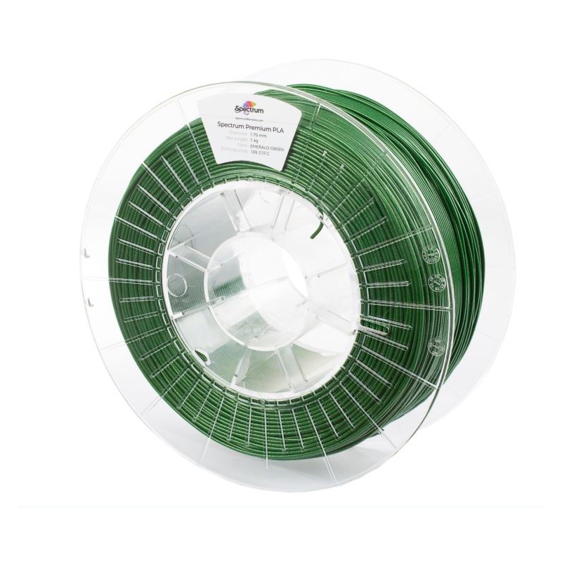 Spectrum 3D Filament PLA 1.75mm EMERALD grün 0.5kg - 167498 - 2