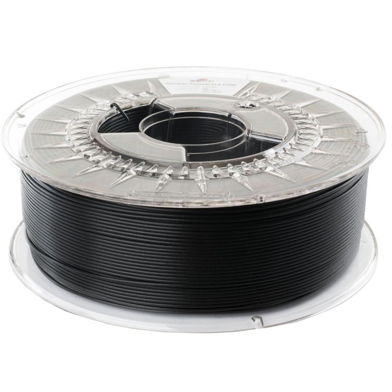 Spectrum 3D Filament / PLA Tough / 1.75mm / Deep Black / Schwarz / 1kg - 167506 - 1