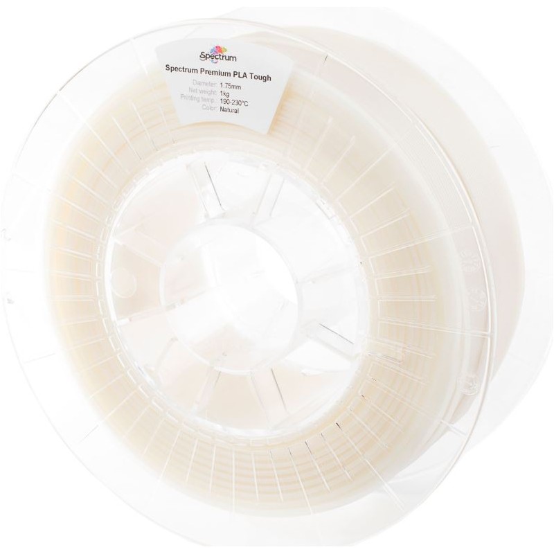 Spectrum 3D Filament / PLA Tough / 1,75mm / NATURAL / Natürlich / 1kg - 167508 - 2