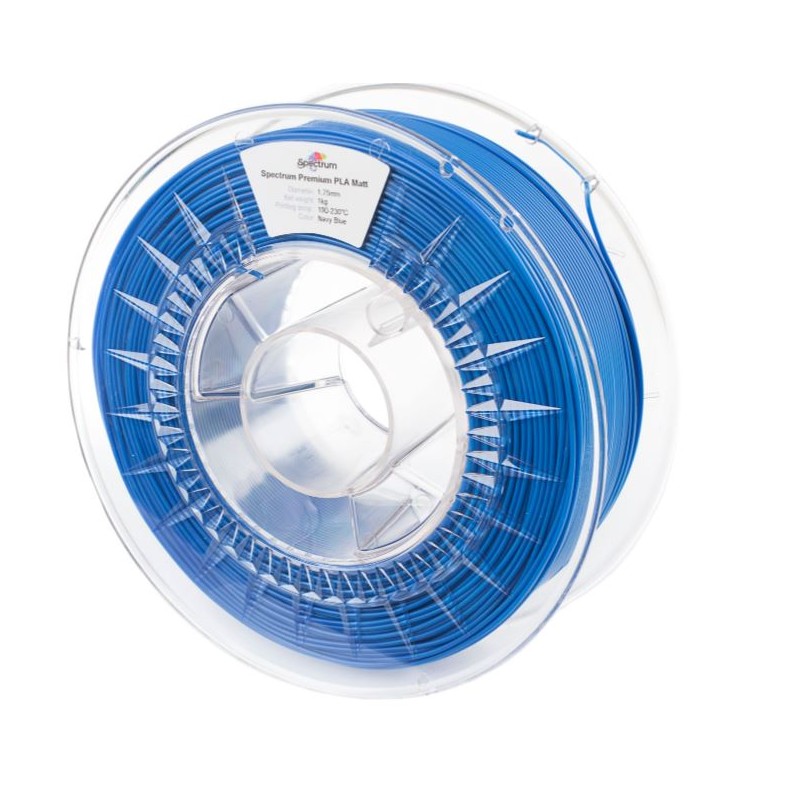 Spectrum 3D Filament / PLA Matt / 1,75mm / Navy Blue / Blau 1kg - 167511 - 2
