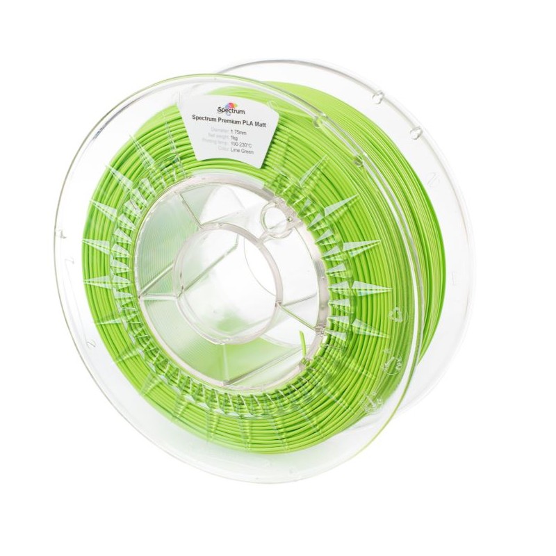 Spectrum 3D Filament / PLA Matt / 1.75mm / Lime Green / Green / 1kg - 167515 - 2