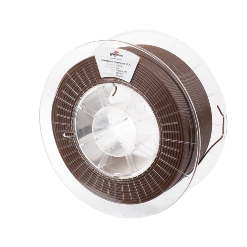 Spectrum 3D Filament / PLA Premium / 1,75mm / Chocolate Brown / Braun / 1kg - 167517 - 2