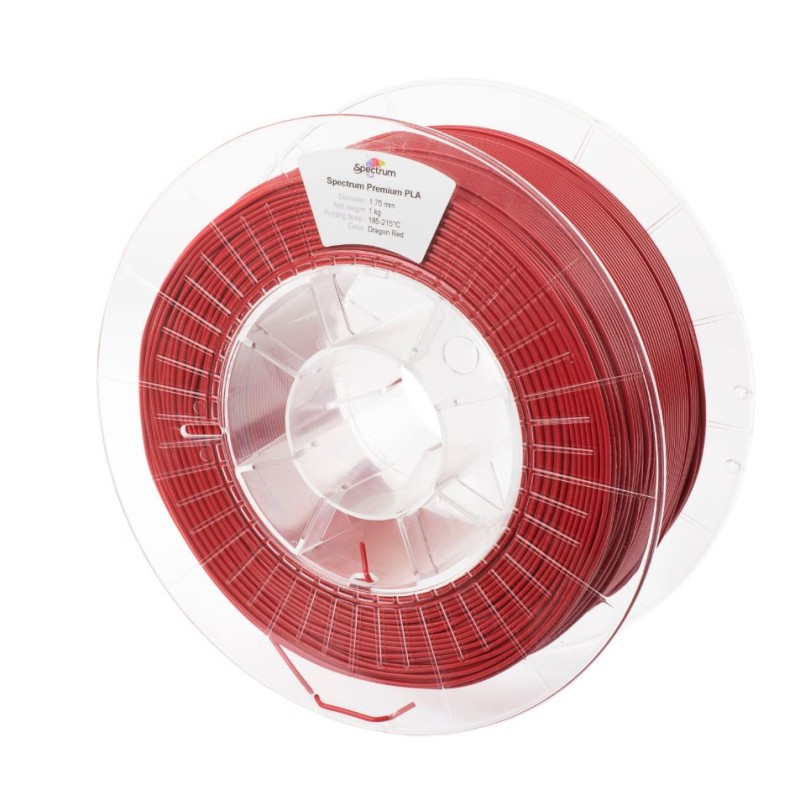 Spectrum 3D Filament / PLA Premium / 1.75mm / Dragon Red / Red / 1kg - 167519 - 2