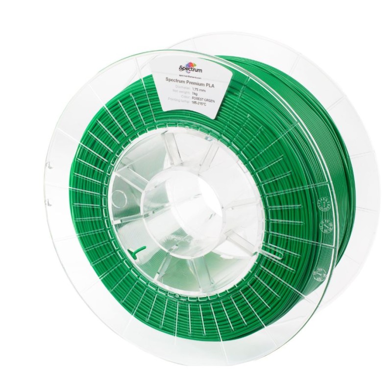 Spectrum 3D Filament / PLA Premium / 1,75mm / Forest Green / Grün / 1kg - 167520 - 2