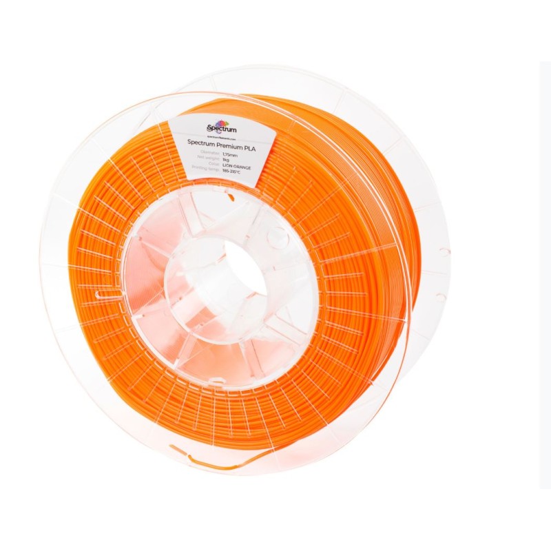 Spectrum 3D Filament / PLA Premium / 1,75mm / Lion Orange / Orange / 1kg - 167524 - 2