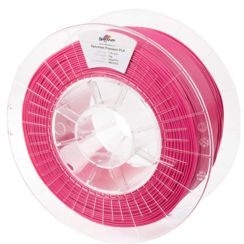 Spectrum 3D Filament / PLA Premium / 1,75mm / Magenta / Pink Rosa / 1kg - 167525 - 2
