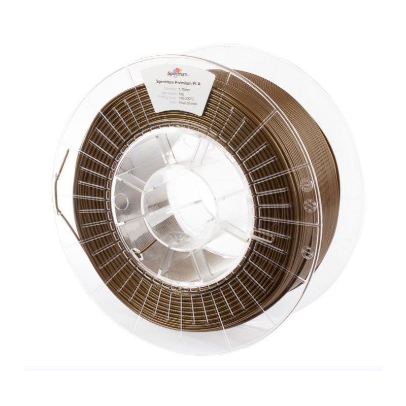Spectrum 3D Filament / PLA Premium / 1,75mm / Pearl Bronze / Bronze / 1kg - 167543 - 2