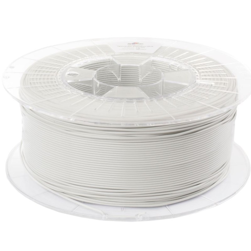 Spectrum 3D Filament / PLA Premium / 1,75mm / Light Grey / Hellgrau / 1kg - 167546 - 1