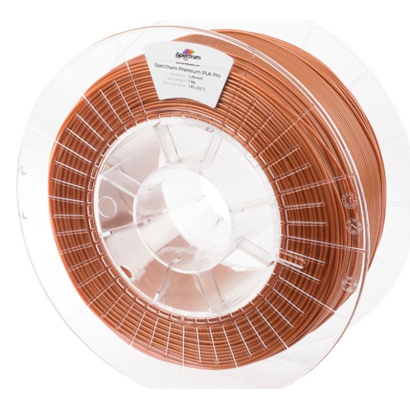 Spectrum 3D Filament / PLA Pro / 1,75mm / Rust Copper / Kupfer Rost / 1kg - 167556 - 2
