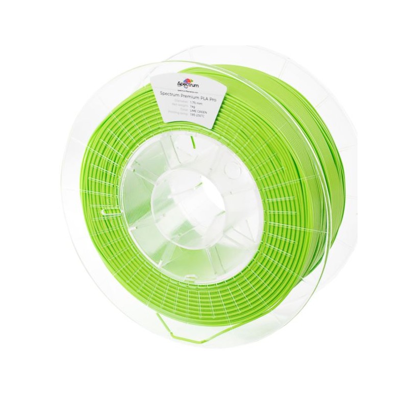 Spectrum 3D Filament / PLA Pro / 1,75mm / Lime Green / Grün / 1kg - 167557 - 2