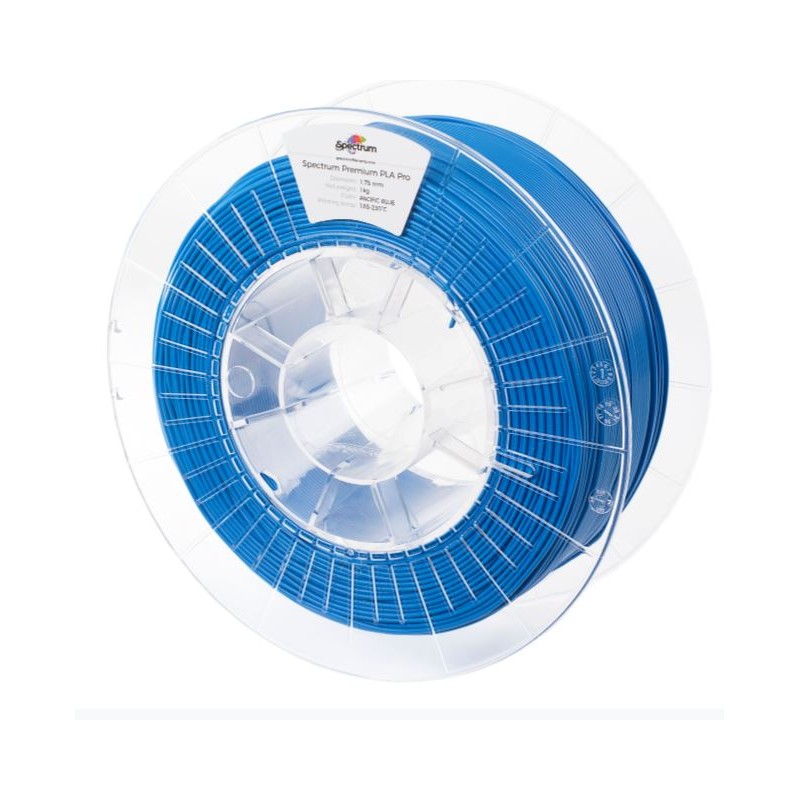 Spectrum 3D Filament / PLA Pro / 1,75mm / Pacific Blue / Blau / 1kg - 167559 - 2