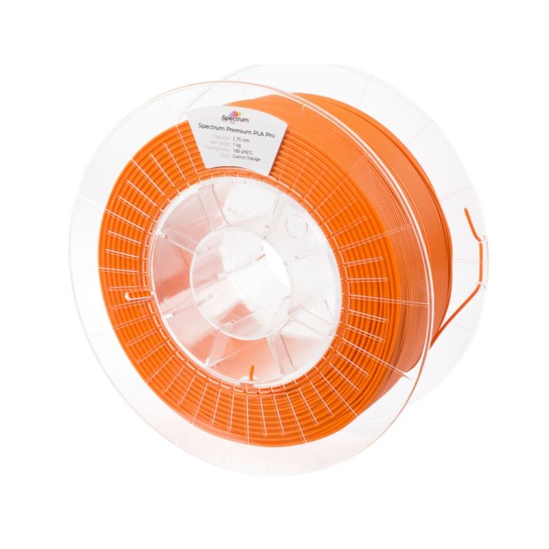 Spectrum 3D Filament / PLA Pro / 1,75mm / Carrot Orange / Orange / 1kg - 167566 - 2