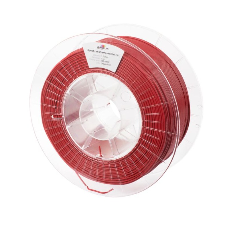 Spectrum 3D Filament / PLA Pro / 1,75mm / Dragon Red / Rot / 1kg - 167568 - 2