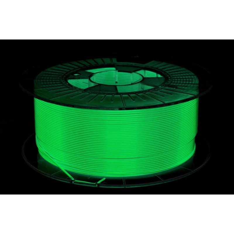Spectrum 3D Filament / PLA Glow in the Dark / 1,75mm / gelb-grün / 1kg - 167581 - 1