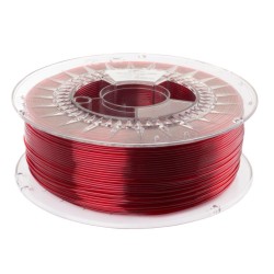 Spectrum 3D Filament / PET-G Premium / 1,75mm / Transparent Red / Rot Durchsichtig / 1kg - 167590 - 1