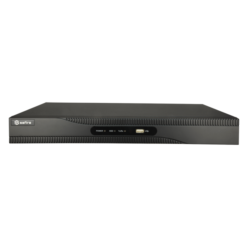 NVR-Recorder für IP-Kameras - 16 CH-Video / 16 PoE-Ports - Maximale Auflösung 8.0 Mpx / Komprimierung H.265+ - Bandbreite 160 Mb