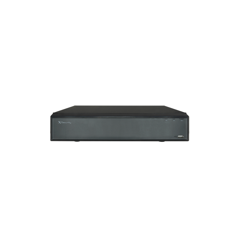 X-Security NVR-Recorder für IP-Kameras - 4 CH IP und 4 PoE Ports - Maximale Aufzeichnungsauflösung 8 Mpx - Komprimierung H.265 /