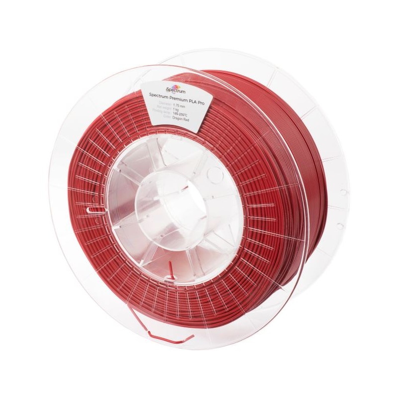Spectrum 3D Filament / ABS Smart / 1.75mm / Dragon Red / Red / 1kg - 167611 - 2