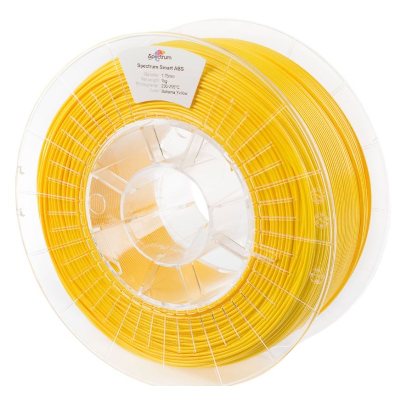 Spectrum 3D Filament / ABS Smart / 1,75mm / Bahama Yellow / Gelb / 1kg - 167616 - 2