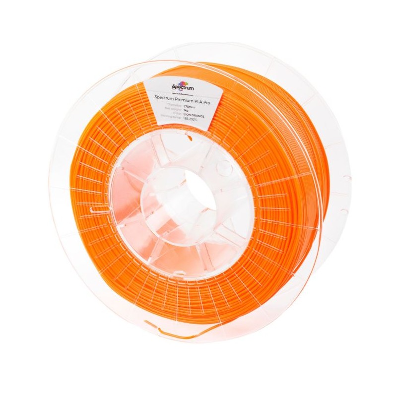 Spectrum 3D Filament / TPU S-Flex 90A / 1,75mm / Lion Orange / Orange / 0,25kg - 167634 - 2